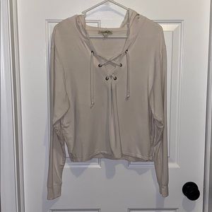 Express V-neck sweatshirt